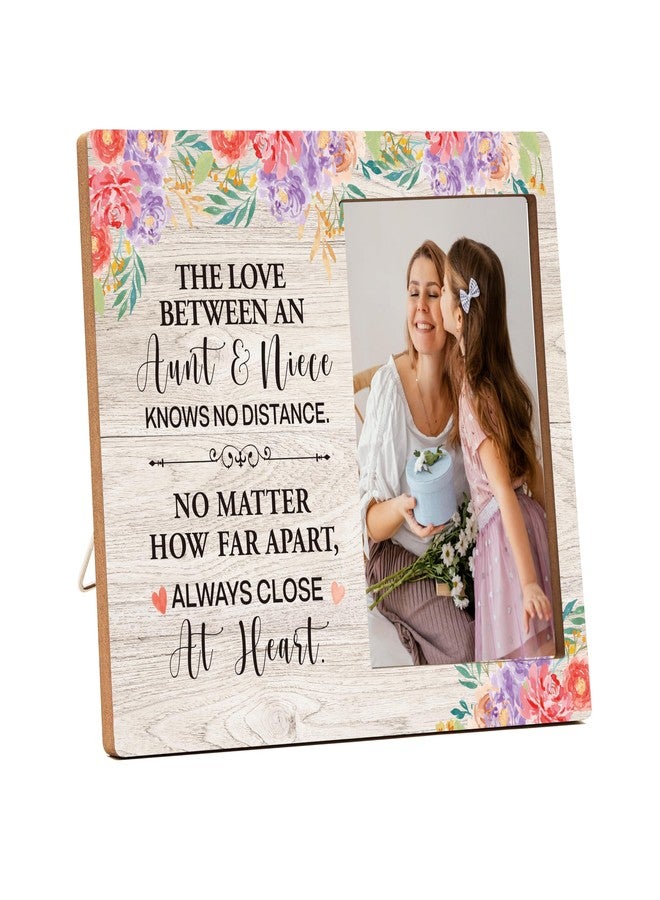 Jusitakeet Aunt Picture Frame - Niece Photo Frame for Birthday, Mothers Day, Christmas - Great Aunt Gifts - Image 1